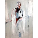 Le général, de l'artiste Benoit Genest Rouillier, Tableau, Acrylique sur toile, Création unique, dimension : 60 x 40 po de largeur