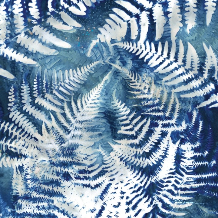 Carte de souhaits 5x5, -- Soir d'hiver --, de l'artiste Sophie Rozenn Boucher, dimension : 5 x 5 pouces largeur, sans texte, avec enveloppe  Vous pouvez inscrire votre message à l'intérieur.  Carte vendue à l'unité