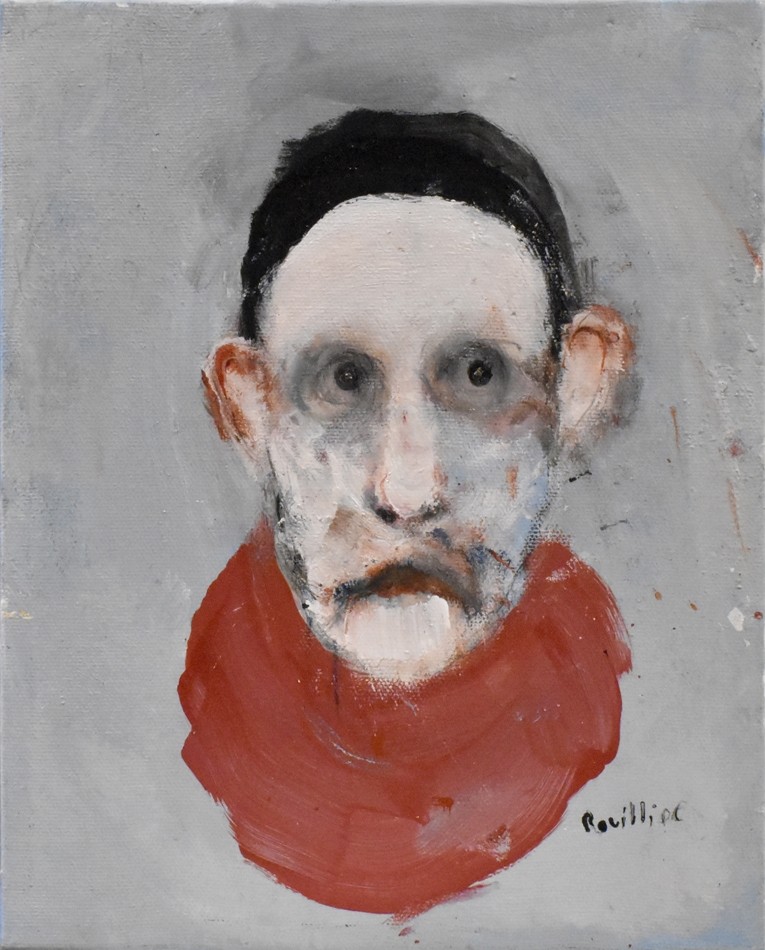 Germinal, de l'artiste Benoit Genest Rouillier, Tableau, Acrylique sur toile, Création unique, dimension : 10 x 8 po de largeur