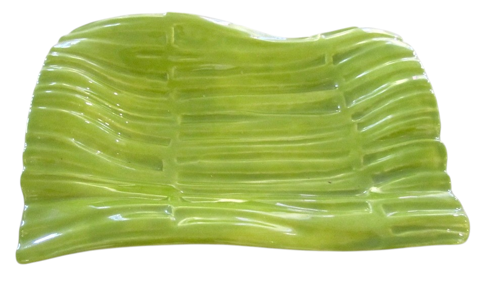 Porte-savon Classique, vert, de l'artiste Oasis Douceur