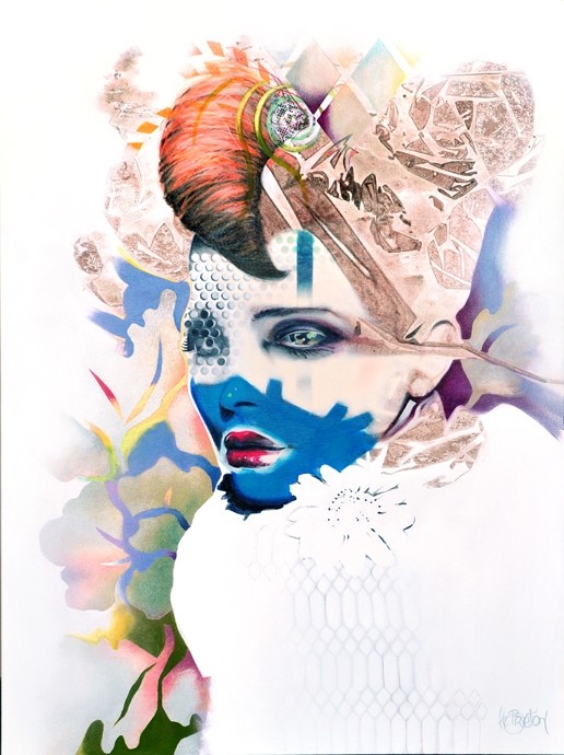 Carte de souhaits 7x5, Neptune, de l'artiste Marie Chantal Le Breton, dimension : 6.5 x 4.75 pouces largeur, sans texte, avec enveloppe  Vous pouvez inscrire votre message à l'intérieur.  Carte vendue à l'unité