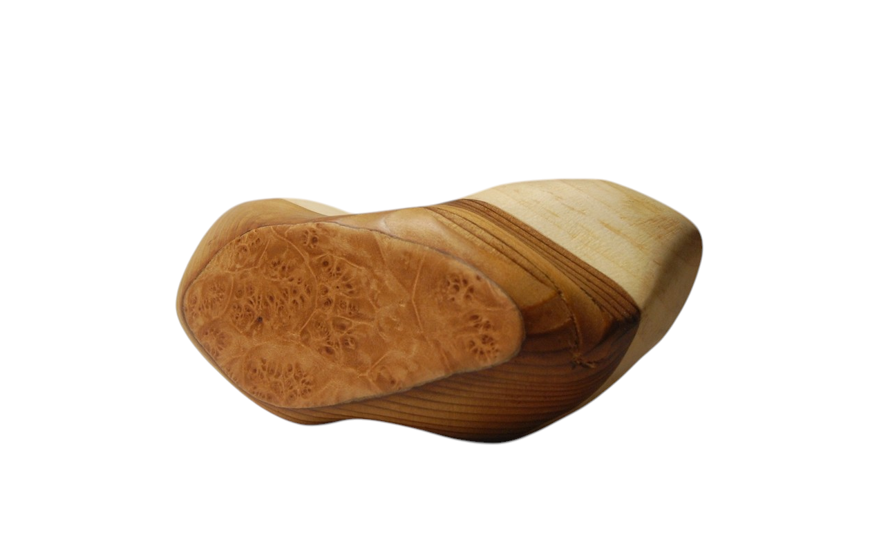 Roche (grosse), # 89, de l'artiste Claudia Côté, Sculpture, Bois pin et cèdre, Création unique