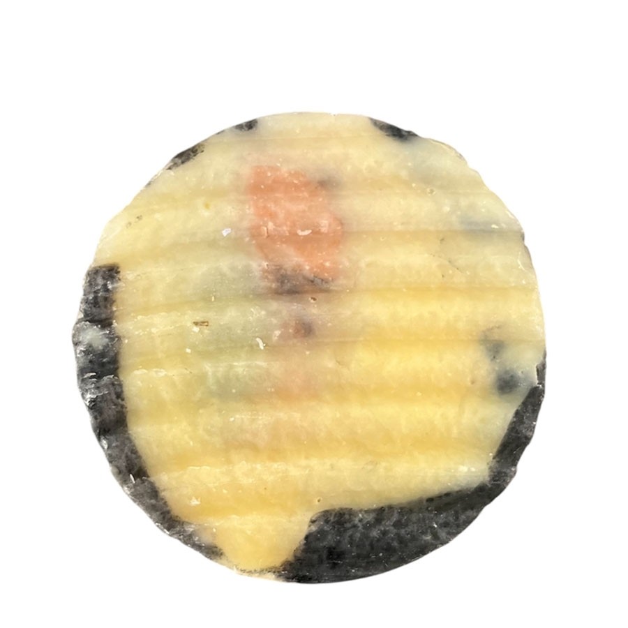 Savon 'Shampoing à la bière', Tanaka, de l'artiste Oasis Douceur, Savon fait à base d'huile végétale, ne contient aucun additif ni fragrance chimique, Fragrance obtenue à partir d'huile essentielle issue de la nature.