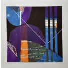 Carte de souhaits, unique, 6x6, -- 24-15 G --, de l'artiste Francine Côté, dimension : 6 x 6 pouces largeur, sans texte, avec enveloppe  Vous pouvez inscrire votre message à l'intérieur.  Carte vendue à l'unité