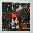 Carte de souhaits, unique, 6x6, -- 25-22 G --, de l'artiste Francine Côté, dimension : 6 x 6 pouces largeur, sans texte, avec enveloppe  Vous pouvez inscrire votre message à l'intérieur.  Carte vendue à l'unité