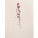 Sombrer dans nos poumons, de l'artiste Benoit Genest Rouillier, Oeuvre sur papier, Techniques mixtes, Création unique, dimension : 13.75 po x 10.50 po de largeur