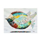 E-Carte de souhaits 4x7, -- L'Ange du golfe --, de l'artiste Brigitte Galipeau BGALI, dimension : 4.5 x 7.25 pouces largeur, sans texte, avec enveloppe  Vous pouvez inscrire votre message à l'intérieur.  Carte vendue à l'unité