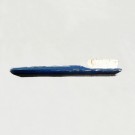 Aimant, brosse à dents (bleue), de l'artiste Alexandre Tardif, Décoration à placer sur une surface métallique, faite de bois mesurant environ 10 pouces