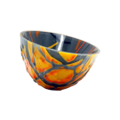 Au coeur du roc, de l'artiste Lucie Martineau (Enora), Sculpture, Verre, Création unique, dimension : 3.5 x 8 x 5 po,