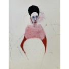 Dream boat queen, de l'artiste Benoit Genest Rouillier, Oeuvre papier, Mixtes sur papier, Création unique, dimension : 30 x 22 po de largeur