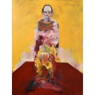 Le prussien, de l'artiste Benoit Genest Rouillier, Tableau, Acrylique sur toile, Création unique, dimension : 48 x 36 po de largeur