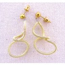 Boucles d'oreilles LIANE, no 97, de l'artiste Sandrine Giraud