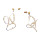 Boucles d'oreilles LIANE, no 101, de l'artiste Sandrine Giraud