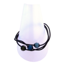 Bracelet LIANE EN CAGE, no 61, de l'artiste Sandrine Giraud, Ce bijou marie avec élégance la grâce et l’originalité des lignes résolument contemporaines. longueur de 8 pouces, vue C