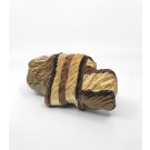 Roche (grosse), # 106, de l'artiste Claudia Côté, Sculpture, Sculpture, Bois Cerisier, cèdre aromatique, chêne, pin, plywood russe, Création unique