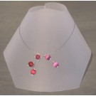 Collier, Planètes, no 111, de l'artiste Sophiori, Bijou contemporain coloré, fait à la main, Matière première : pâte de polymère, de la création jusqu'à l'assemblage final