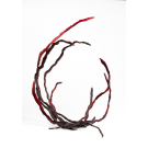 Earth Quake V2, de l'artiste Julie Savard, Sculpture, Acier inoxydable peint, dimension : 15 x 10 x 6 po