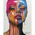 Ice Ice Baby (t.encadré), de l'artiste Émilie Gosselin, Mixtes sur toile galerie, Dimension : 30 x 24 po de largeur