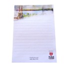 Bloc note ligné, no B, Ma Côte de Beaupré, Ste-Anne, Ni Vu Ni Cornu, dimension : 7 po h x 5 po de largeur, Bloc note vendu à l'unité