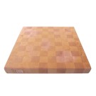Bloc de boucher 15 x 15 x 1 5/8 po, de l'artiste Richard Ouellet, pièce originale, faite d'érable du Québec