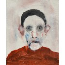 Les prophètes se demandent où frire, de l'artiste Benoit Genest Rouillier, Tableau, Acrylique sur toile, Création unique, dimension : 10 x 8 po de largeur