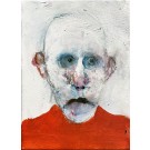 Strawberry, de l'artiste Benoit Genest Rouillier, Tableau, Acrylique sur toile, Création unique, dimension : 8 x 6 po de largeur
