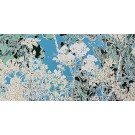 Jardins sauvages XXIV, de l'artiste Elyse Turbide, Acrylique sur toile, Dimension : 20 x 40 pouces de largeur
