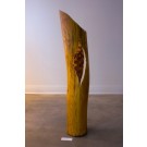 Jumelle 1 (plexi), de l'artiste Bernard Hamel, Sculpture, bois et plexi, Création unique, dimension : 152 x 20 x 20 cm