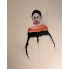 La jungle se brosse les dents (O. encadrée), de l'artiste Benoit Genest Rouillier, Oeuvre papier, Mixtes sur papier, Création unique, dimension : 30 x 22 po de largeur