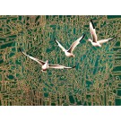 Le jardin d'Eden, de l'artiste Elyse Turbide, Acrylique sur toile, Dimension : 30 x 40 pouces de largeur