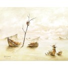 L'épave, de l'artiste Félix Girard, sur papier Epson « Enhanced Matte, impression avec de l’encre à pigment – qualité archive (ultra chrome), dimension : 11 x 14 pouces de largeur, affiche prête à être encadrée
