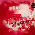 Stroke of luck 8, de l'artiste Marie-Eve Lachance, Tableau, Huile sur toile, Création unique, dimension 10 x 10 pouces de largeur