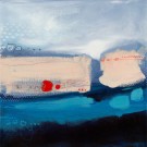 Stroke of luck 9, de l'artiste Marie-Eve Lachance, Tableau, Huile sur toile, Création unique, dimension 10 x 10 pouces de largeur
