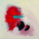 Stroke of luck 15, de l'artiste Marie-Eve Lachance, Tableau, Huile sur toile, Création unique, dimension 10 x 10 pouces de largeur