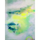 Trickles, de l'artiste Marie-Eve Lachance, Tableau, Acrylique sur toile, Création unique, dimension 36 x 48 pouces de largeur