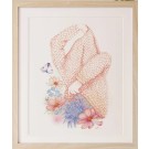 Affiche, -- Renaissance printanière --, de l'artiste Katrinn Pelletier, Illustration, aquarelle, crayons de couleur, ..., dimension : 10 x 8 po de largeur