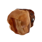 Roche (moyenne), # 98, de l'artiste Claudia Côté, Sculpture, Bois mixte, cèdre, cerisier, peuplier, Création unique