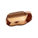 Roche (petite), # 95, de l'artiste Claudia Côté, Sculpture, Bois mixte, Création unique