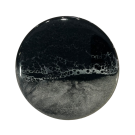 Sous-verre, GRIS, de l'artiste Julie Marcotte, Matériaux, Bouleau, résine alimentaire, dimension : rond, diamètre 10 cm ou 3.9 po, diamètre,