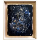 There'II come a time I'II wanna know I was here (t.encadré), de l'artiste Stéphanie Vallières, Mediums mixtes sur panneau de bois, Création unique, Format de l'oeuvre : 10 x 8 pouces de largeur