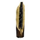 Structure interne, de l'artiste Bernard Hamel, Sculpture, bois et ciment, Création unique, dimension : 180 x 60 x 60 cm