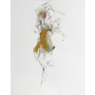 Une sauce pour la reine,, de l'artiste Benoit Genest Rouillier, Oeuvre papier, Acrylique sur papier, Création unique, dimension : 13.75 x 10.5 po de largeur