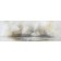 Horizon V, #0221, de l'artiste Yan Laboissonnière, Techniques mixtes sur bois, Création unique, Format de l'oeuvre : 20 x 60 pouces de largeur