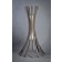 Corps-Sage, de l'artiste Christianne Hamel, Sculpture, matière : Frêne et merisier, Technique : Cintrage et tournage, Création unique, dimension : 170 x 98 x 98 cm