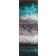 Terra Nostra VII, no 674, de l'artiste Isabel Picard, Techniques mixtes sur bois, Création unique, dimension : 16 x 48 po de largeur