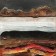 Horizon II, no 749, de l'artiste Isabel Picard, Techniques mixtes sur bois, Création unique, dimension : 16 x 16 po de largeur