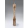 Sublimation, de l'artiste Bernard Hamel, Sculpture, Bois, plexiglas et phragmites, dimension : 6 x 6 x 60 po hauteur