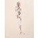 Intense comme les roses, de l'artiste Benoit Genest Rouillier, Oeuvre sur papier, Techniques mixtes, Création unique, dimension : 13.75 po x 10.5 po de largeur