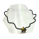 Collier GOUTTE PÉTALE, no 121, de l'artiste Sandrine Giraud, couleur, noir, pétales couleur bronze et perles : dorée, noire, grise. Ce bijou modulable, toujours original, marie avec élégance la grâce et l’originalité des lignes.