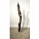 Épave, no 7, de l'artiste Bernard Hamel, Sculpture, Érable et acier inoxidable, dimension : 48.75 po hauteur x 12 po x 9 po, vue B